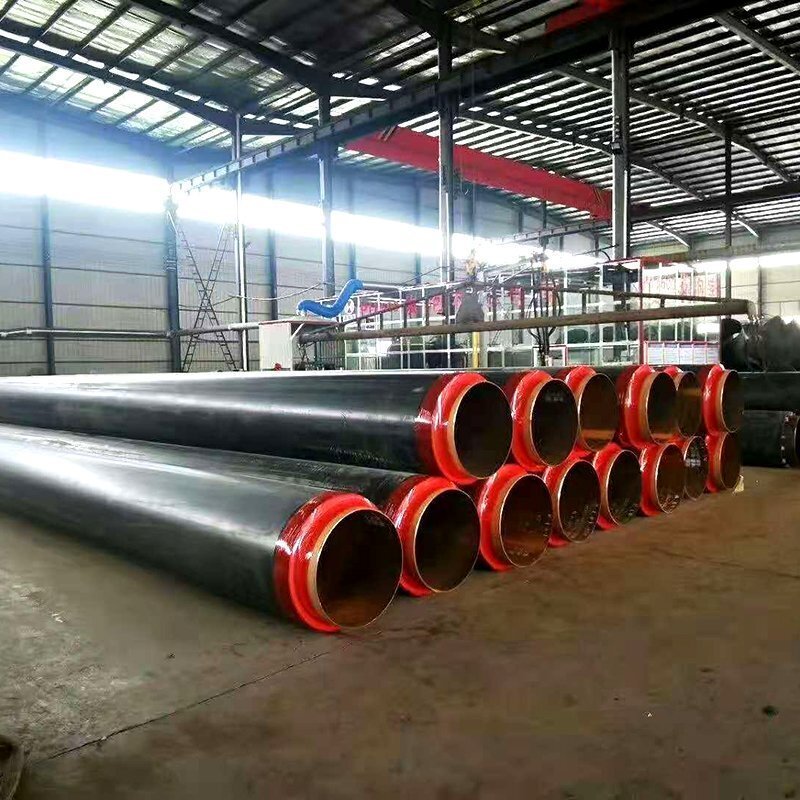 聚氨酯發(fā)泡直埋保溫鋼管 聚氨酯發(fā)泡直埋保溫鋼管