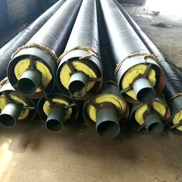 鋼套鋼防腐蒸汽保溫鋼管