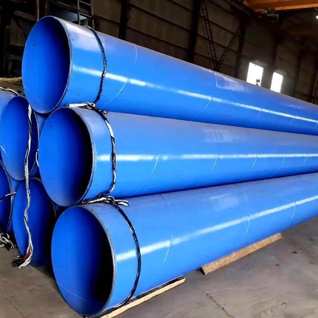 外pe內(nèi)環(huán)氧粉末防腐鋼管 外pe內(nèi)環(huán)氧粉末防腐鋼管
