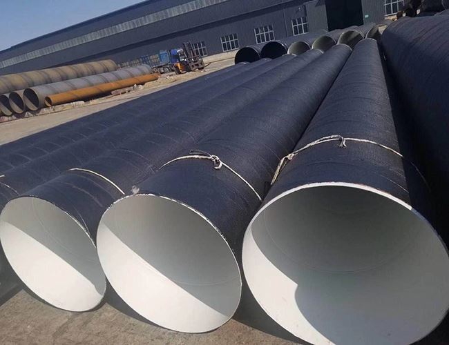 加強(qiáng)級環(huán)氧煤瀝青防腐螺旋鋼管 加強(qiáng)級環(huán)氧煤瀝青防腐螺旋鋼管